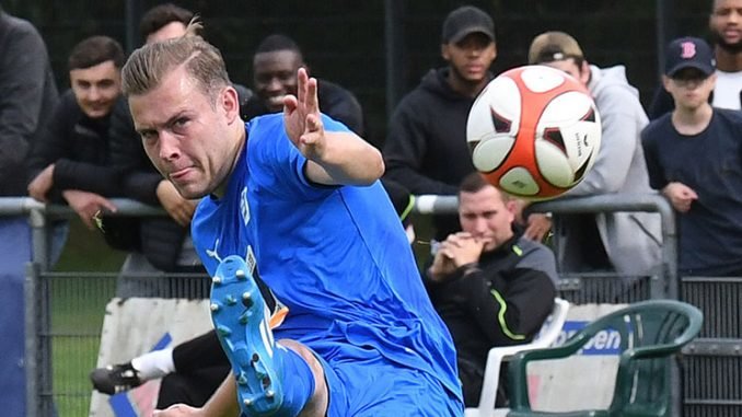 Moritz Niemann, neuer Kapitän an der Brucknerstraße, brachte Paloma mit seinem 1:0 auf die Siegerstraße. (Archivfoto: Lobeca/Gettschat)