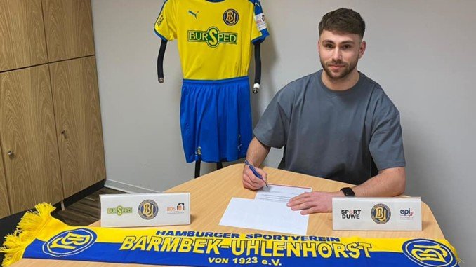 Florian „Kuki“ Kuklinski kehrt an Dieselstraße zurück und hat nun einen Vertrag bei BUs Erster unterschrieben (Foto: hfr/BU)