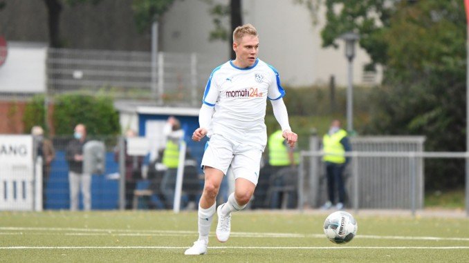 Marius Wilms hat den FC Süderelbe zum Sieg und an die Tabellenspitze geschossen. (Archivfoto: Lobeca/Schlikis)