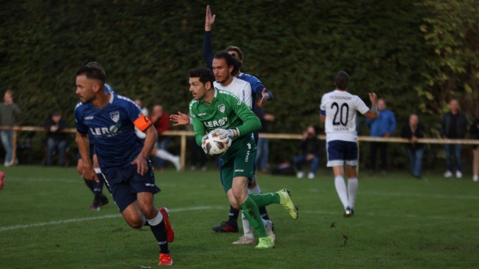 Auf Keeper Gianluca Babuschkin wird es bei Curslack ankommen, denn der SVCN hat mit dem TSV Sasel eine harte Nuss zu knacken. (Foto: Lobeca/Pfaff)