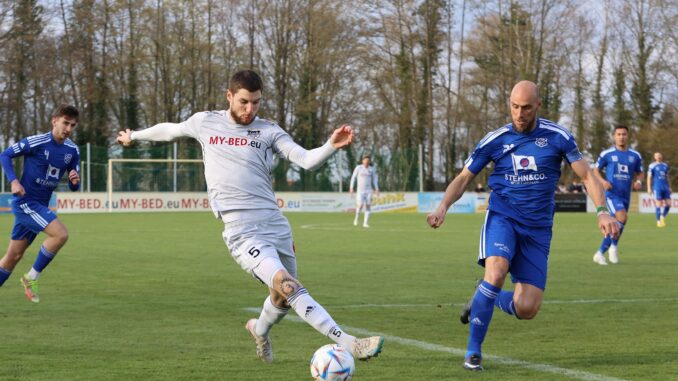 Mattia Maggio schoss Dassendorf in die dritte Runde. (Archivfoto: Lobeca/Pfaff)
