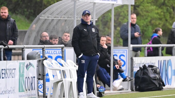 Trainer Stefan Arlt rechnet sich gegen Teutonia 05 durchaus etwas aus. (Archivfoto: Lobeca/Schlikis)