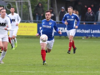 Viererpack für Jannik Arnold: der Halstenbeker Stürmer sorgte fast im Alleingang für den Sieg gegen Düneberg. (Archivfoto: Lobeca/Homburg)