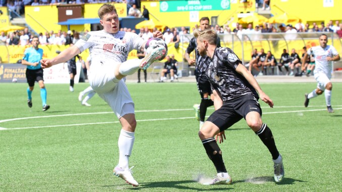 Ob sich der TSV Sasel und Teutonia 05 auch in diesem Jahr im Pokal wiedersehen? Noch sind beide im Wettbewerb. (Archivfoto: Lobeca/Rohlfs)