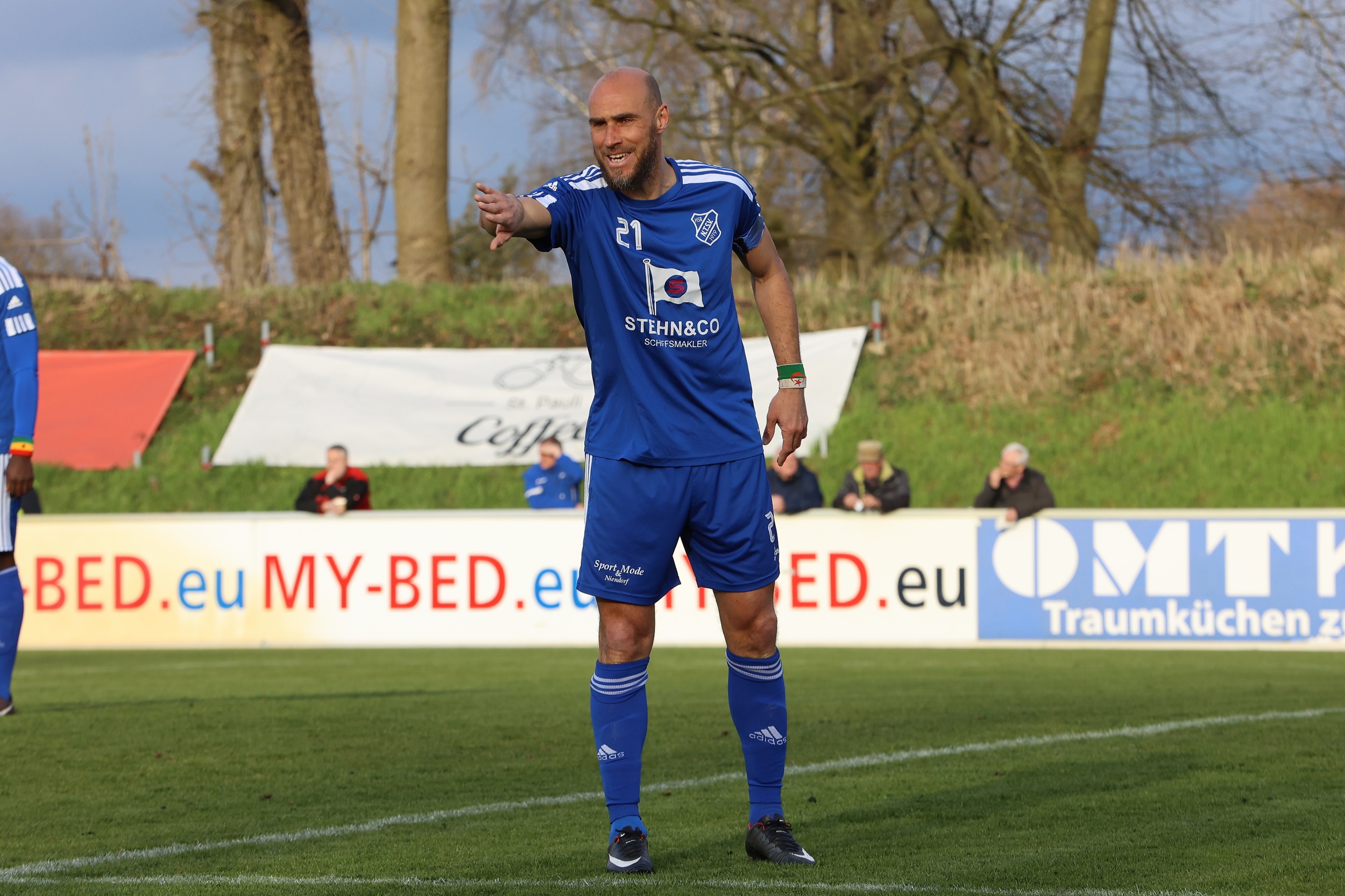 Dank Daniel Brückner schiebt sich der Niendorfer TSV auf Platz vier. (Archivfoto: Lobeca/Pfaff)