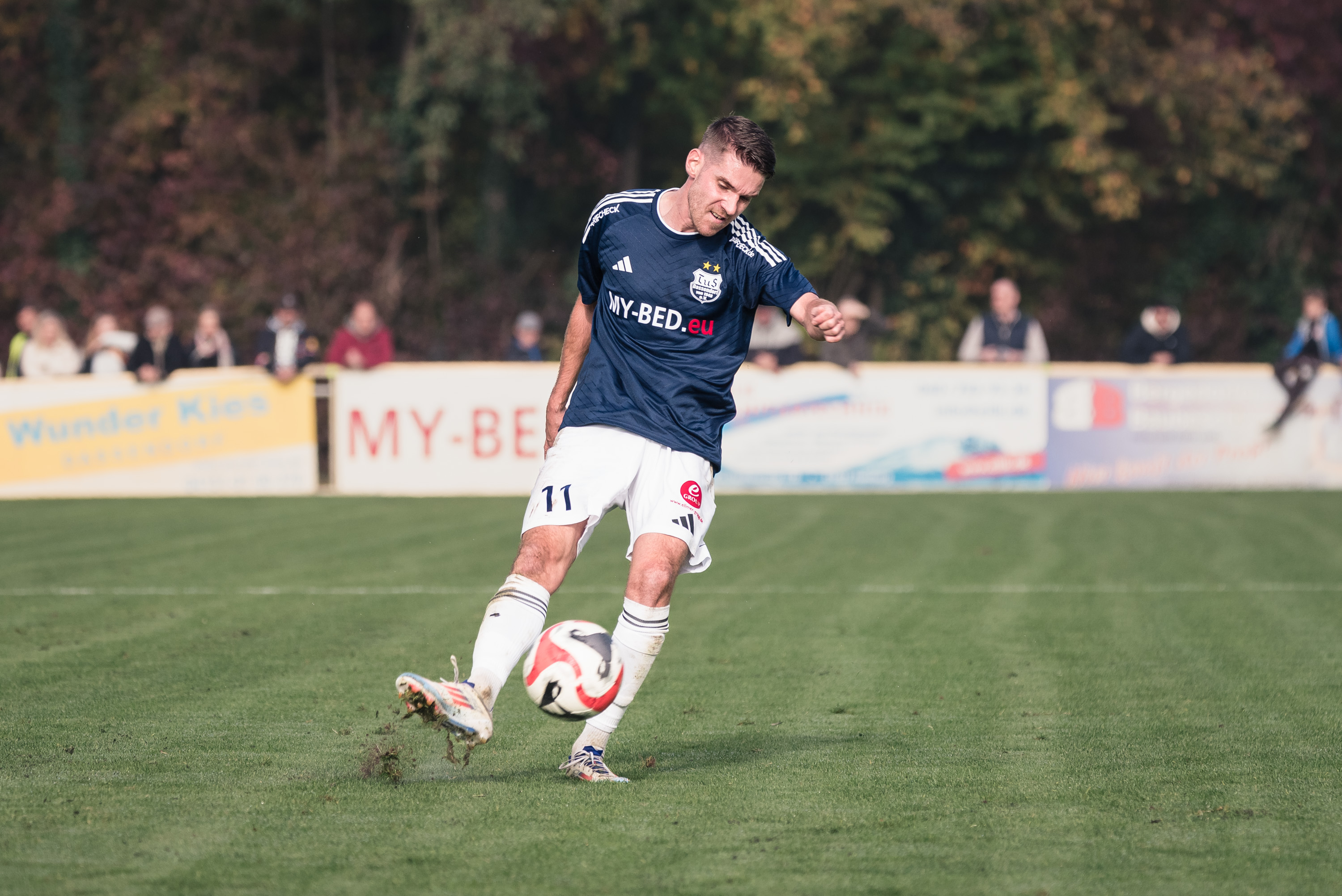 Das zwischenzeitliche 2:0 von Fabian Graudenz reichte Dassendorf nicht. (Archivfoto: Lobeca)