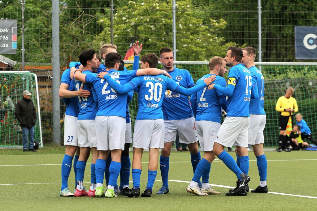 Paloma bejubelt den zweiten Finaleinzug in Folge. (Foto: Niklas Runne)