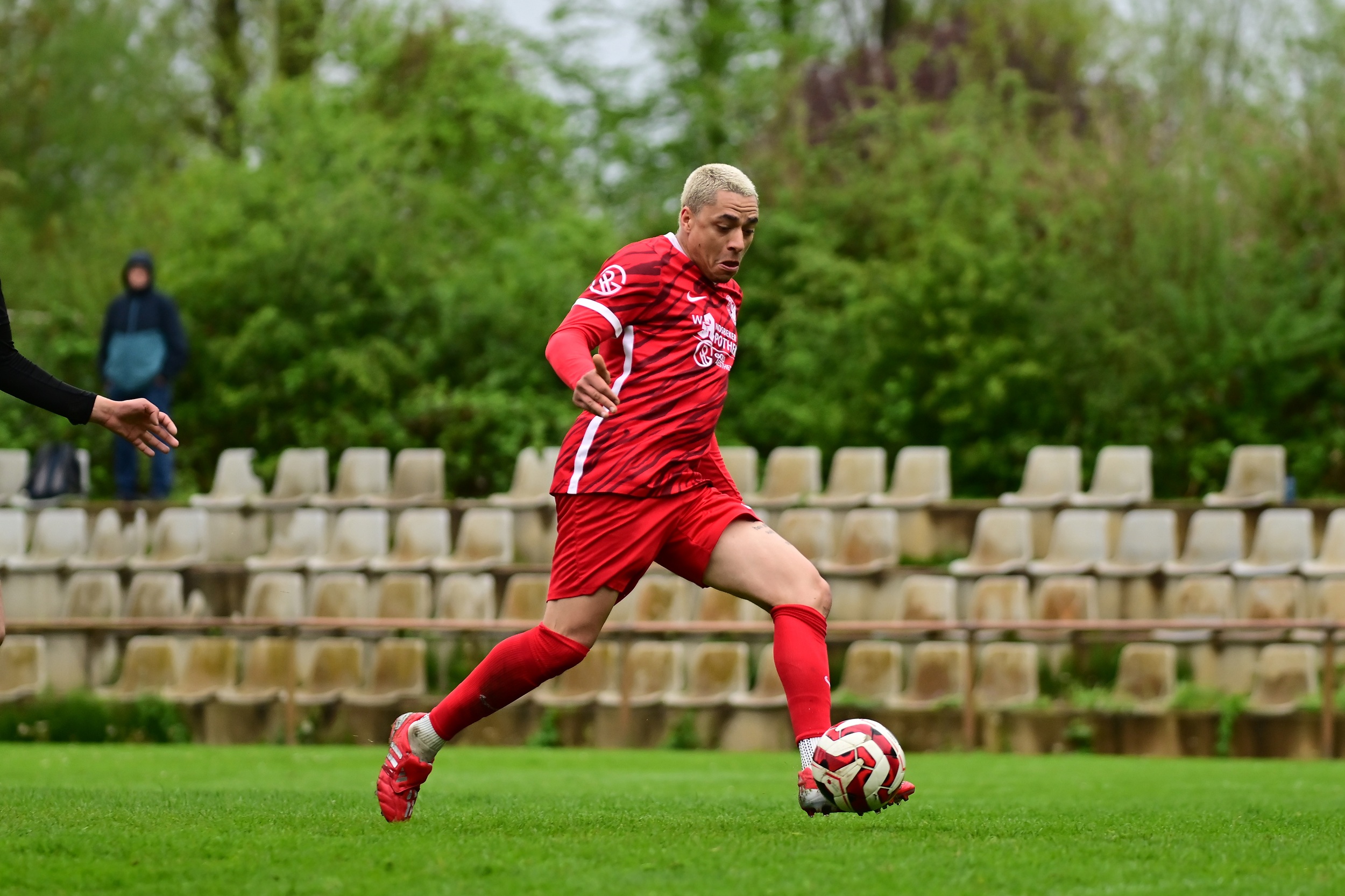 Zum vermutlich letzten Mal traf Ian Claus für Billstedt in der Oberliga. (Archivbild: Lobeca)