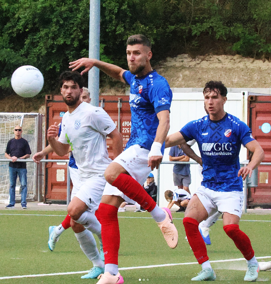 Selim Ajkic traf doppelt für den TSV Sasel. (Foto: Ingo Brussolo/Harburg-Fussball.de)