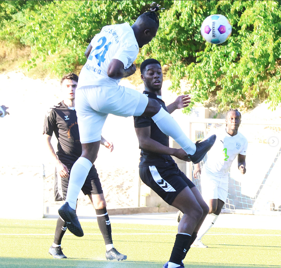 Arnel Gohoua und der FC Süderelbe hinterließen in der Vorbereitung einen guten Eindruck. (Foto: Ingo Brussolo)