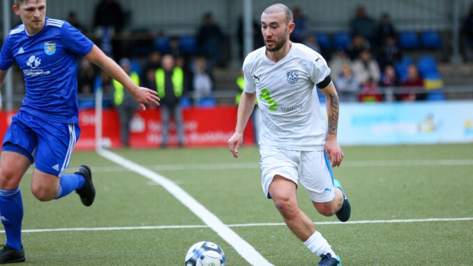 Mustafa Ercetin, hier noch im Trikot des FC Süderelbe, schließt sich nun Halstenbek an. (Foto: Lobeca/Rohlfs)