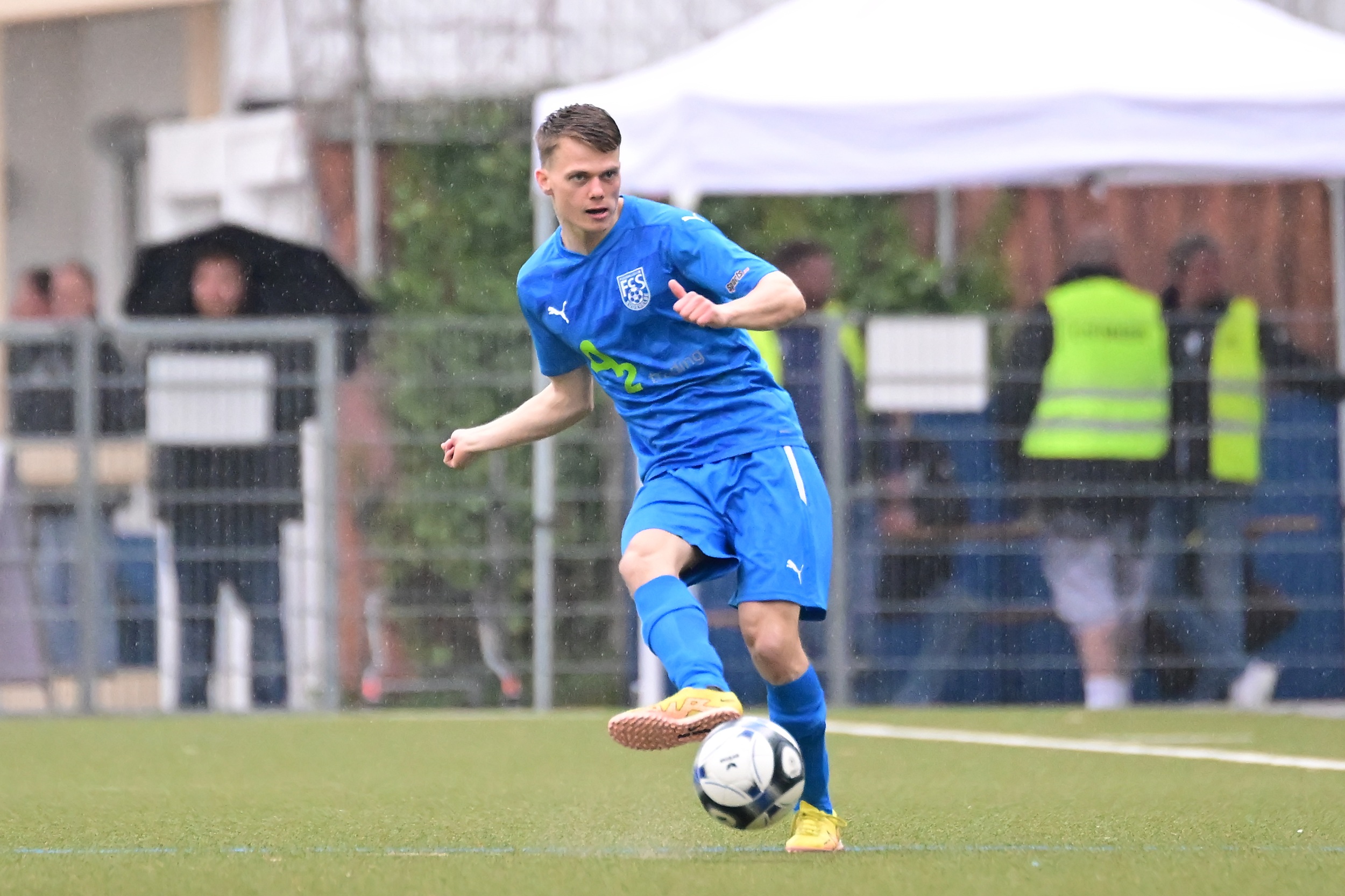Rouven Treu kickte einst beim FC Süderelbe, heuert nun an der Legienstraße an. (Foto: Lobeca)