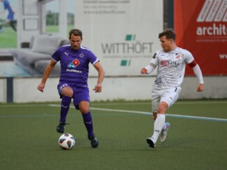 Kapitän Jean-Lucas Gerken ist einer von nur vier Spielern, die mit Sasel 2023 Meister wurden. (Foto: Lobeca/Rohlfs)