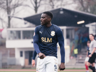 Michael Kobert, hier noch im Trikot von Phönix Lübeck, spielte zuletzt für Teutonia und wechselt nun an den Wendelweg. (Foto: Lobeca/Seidel)