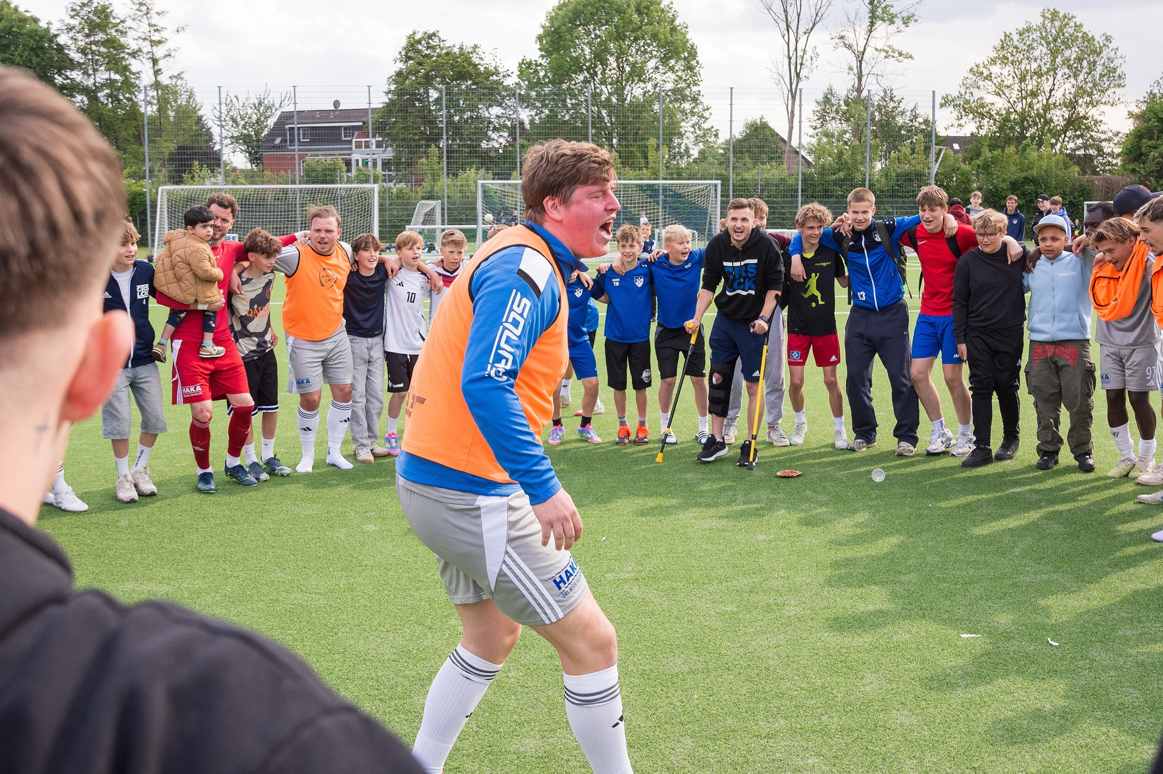 Mit mannschaftlicher Geschlossenheit will der SV Curslack-Neuengamme auch in der Oberliga bestehen. (Foto: Lobeca/Seidel)