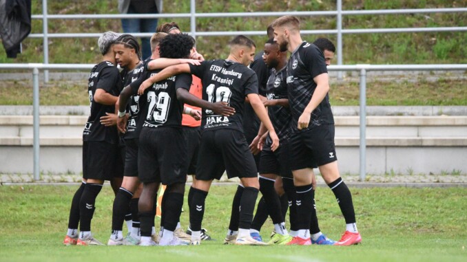 Knapp: Der ETSV musste in Bramfeld ins Elfmeterschießen. (Archivfoto: Lobeca/Seidel)