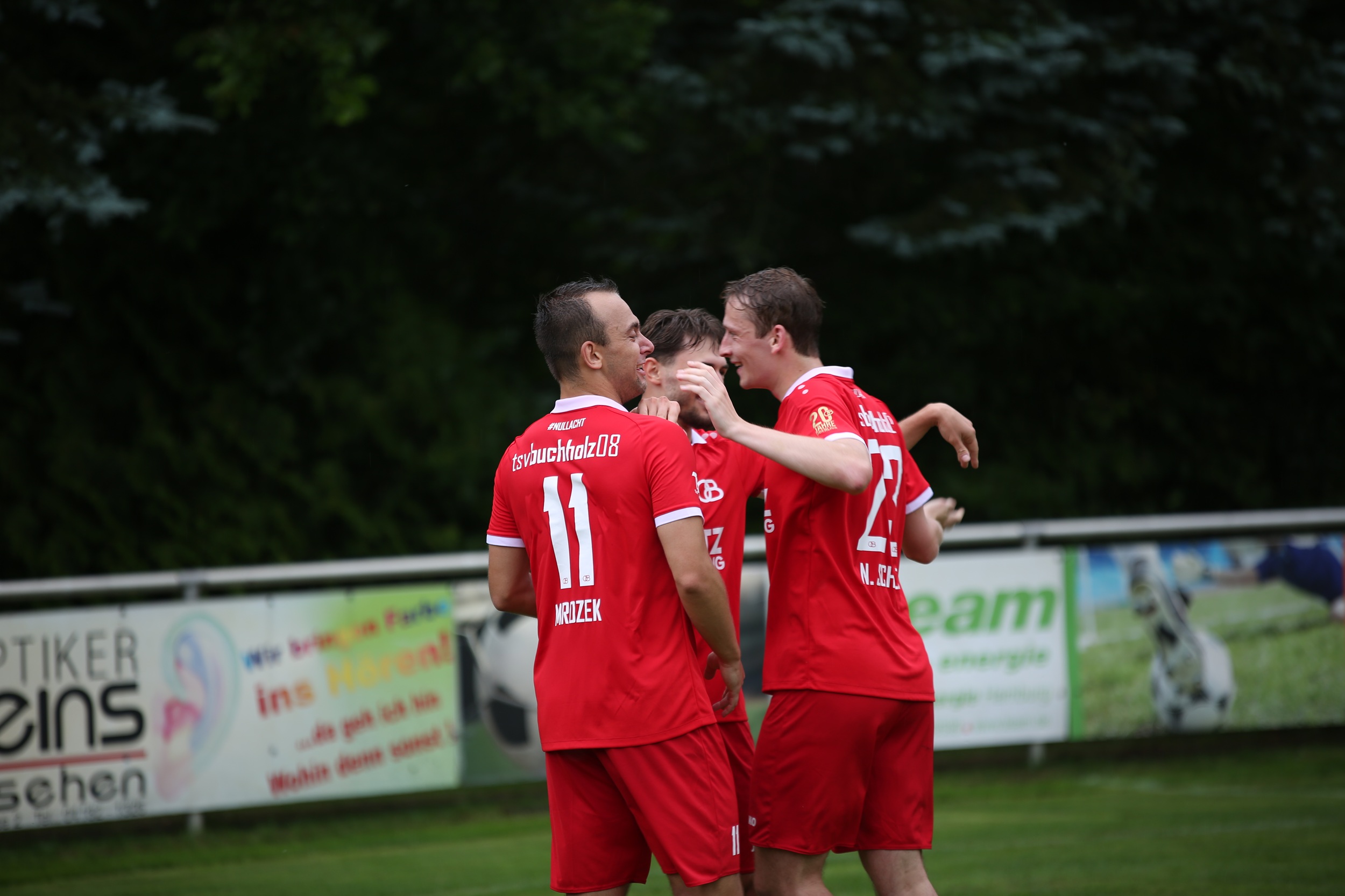 Nach den Hiobsbotschaften der letzten Wochen durfte Buchholz 08 endlich wieder jubeln. (Archivfoto: Miriam Burgemeister)