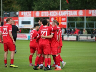 Buchholz 08 kann erstmals auswärts jubeln. (Archivfoto: Miriam Burgemeister)