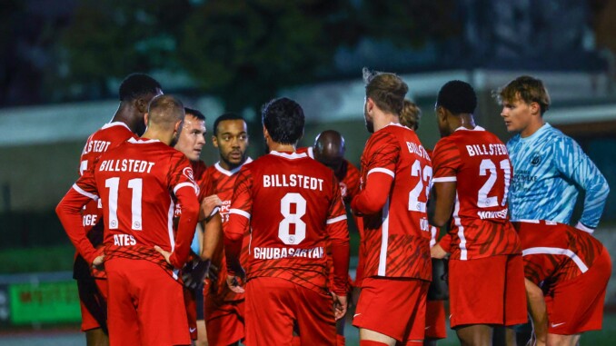 Es war bisher keine einfache Hinrunde für die Mannschaft von Vorwärts-Wacker Billstedt. (Foto: Lobeca/Homburg)