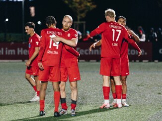 Der Eimsbütteler TV darf sich über einen knappen Sieg und die Spitze freuen. (Archivfoto: Lobeca/Rohlfs)