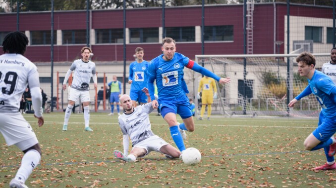 Dank Kapitän Niemann gewinnt Paloma das achte Heimspiel in Serie. (Archivfoto: Lobeca/Seidel)