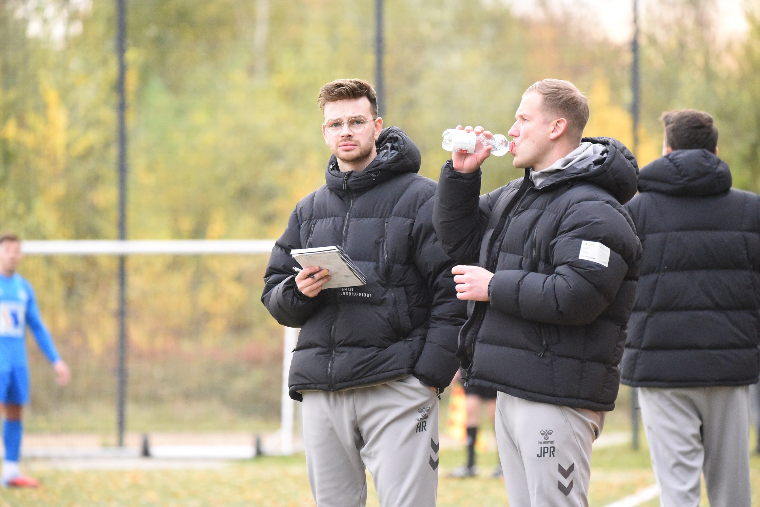 Co-Trainer Hubertus Reinecke und Cheftrainer Jan-Philipp Rose bleiben dem ETSV ein weiteres Jahr erhalten. (Foto: Lobeca/Seidel)