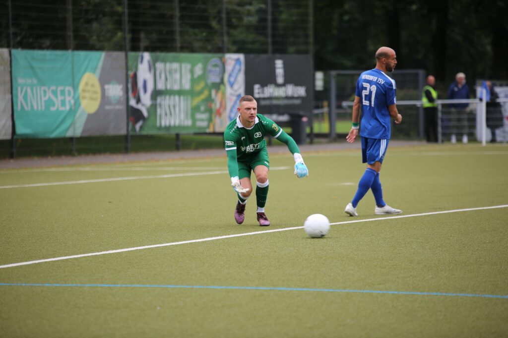 Tim Burgemeister will so lange im Buchholzer Trikot bleiben, wie der Körper es mitmacht. (Foto: B08/Burgemeister)