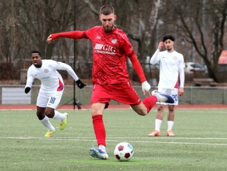 Selim Ajkic traf für den TSV Sasel mal wieder doppelt. (Foto: Niklas Runne)