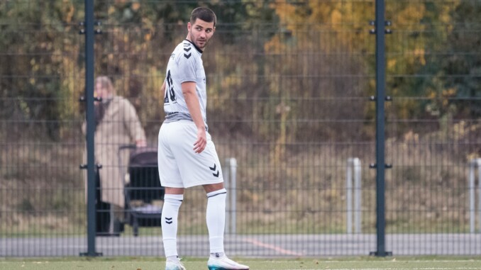 Für Erolind Krasniqi geht es mit dem ETSV gegen seinen Ex-Club. (Foto: Lobeca/Seidel)